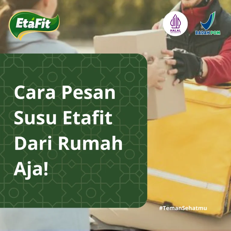 cara pesan susu etafit