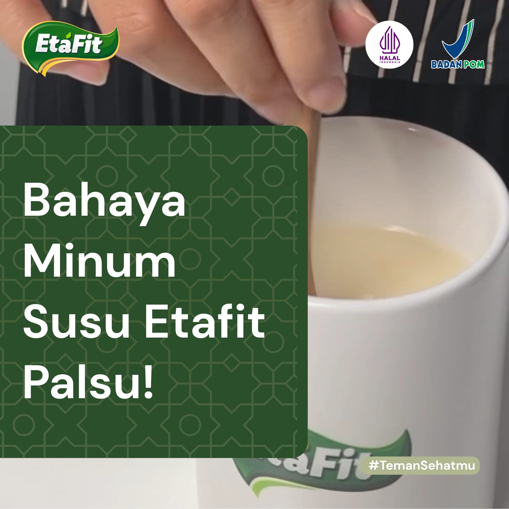 Etafit asli dan palsu