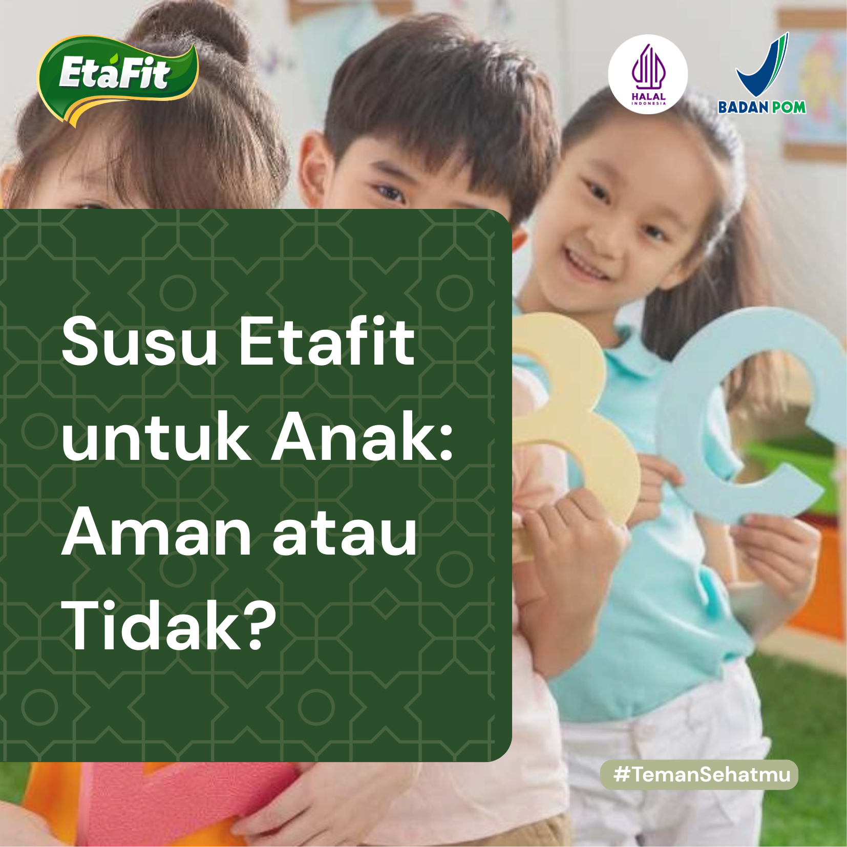 susu etafit untuk anak