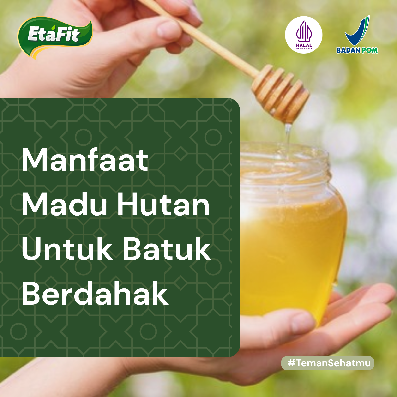 Manfaat madu hutan untuk batuk berdahak