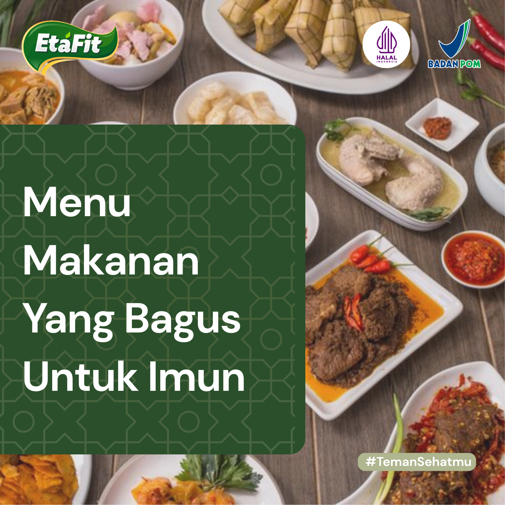 Menu yang bagus untuk daya tahan tubuh
