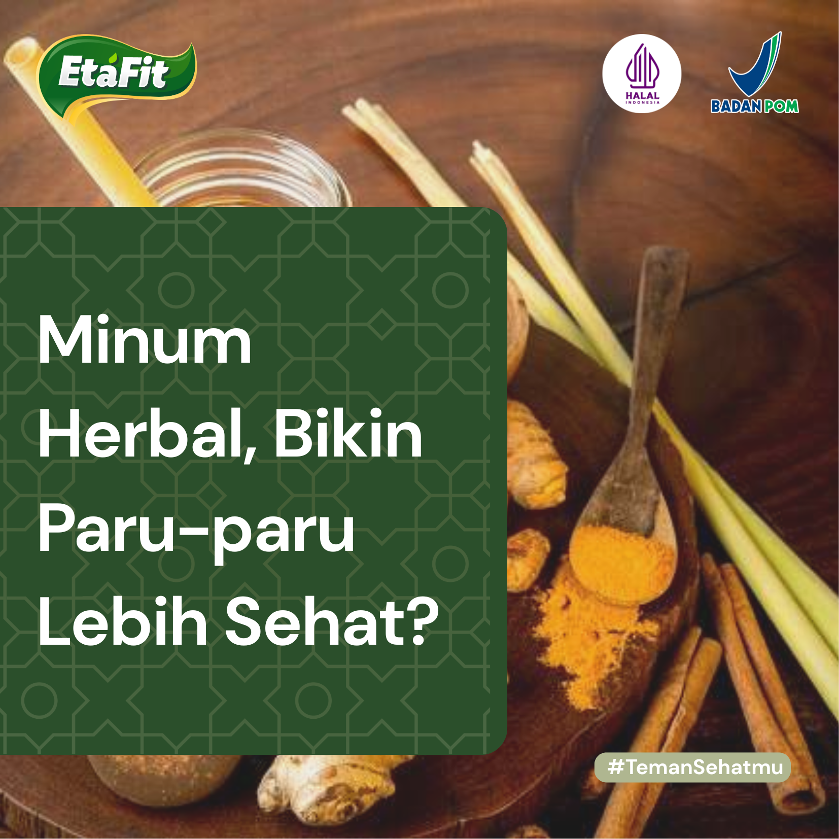 Minum herbal buat paru-paru emang ampuh?