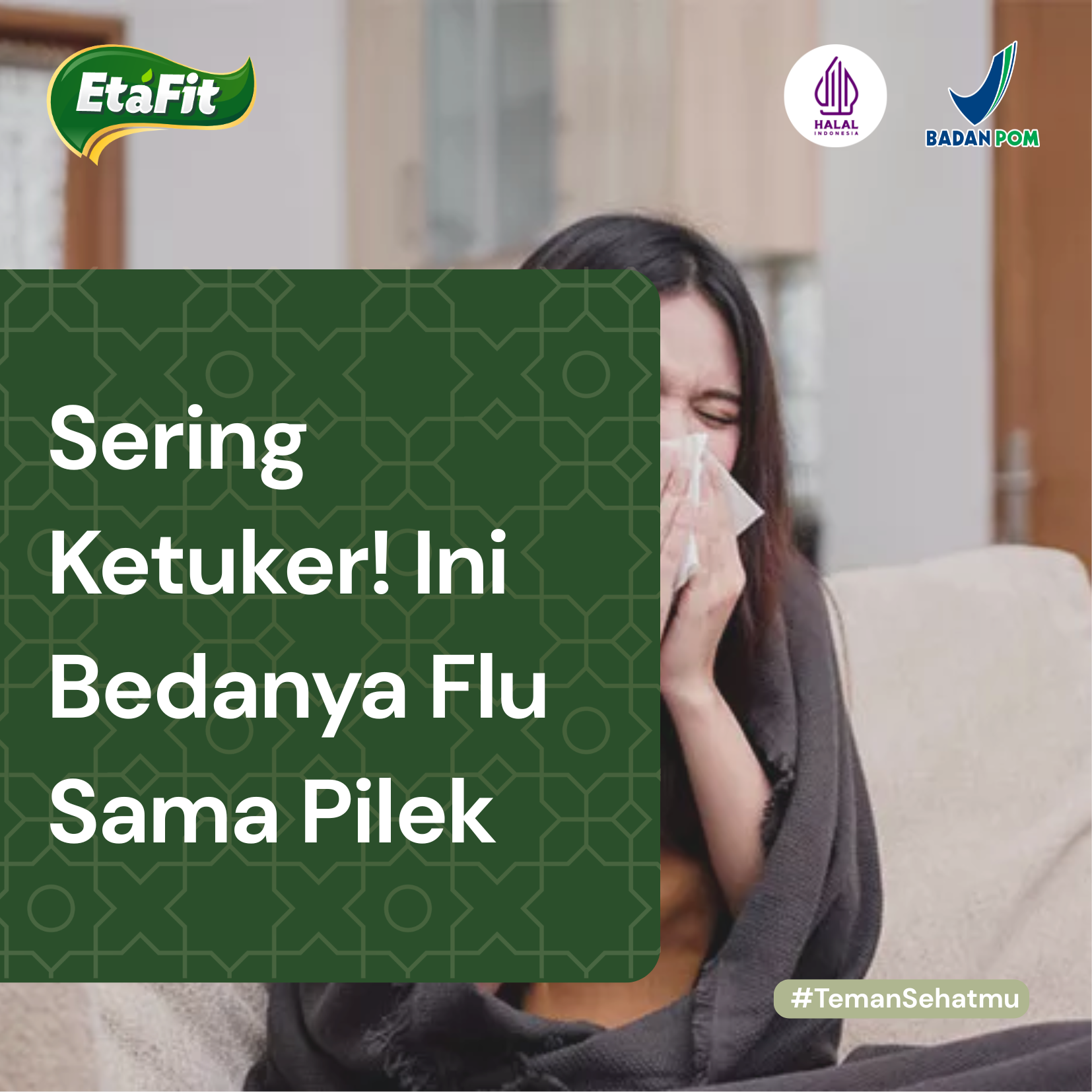 bedanya flu sama pilek