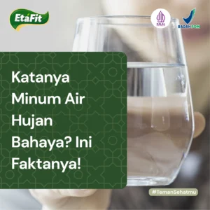 apakah bahaya minum air hujan?