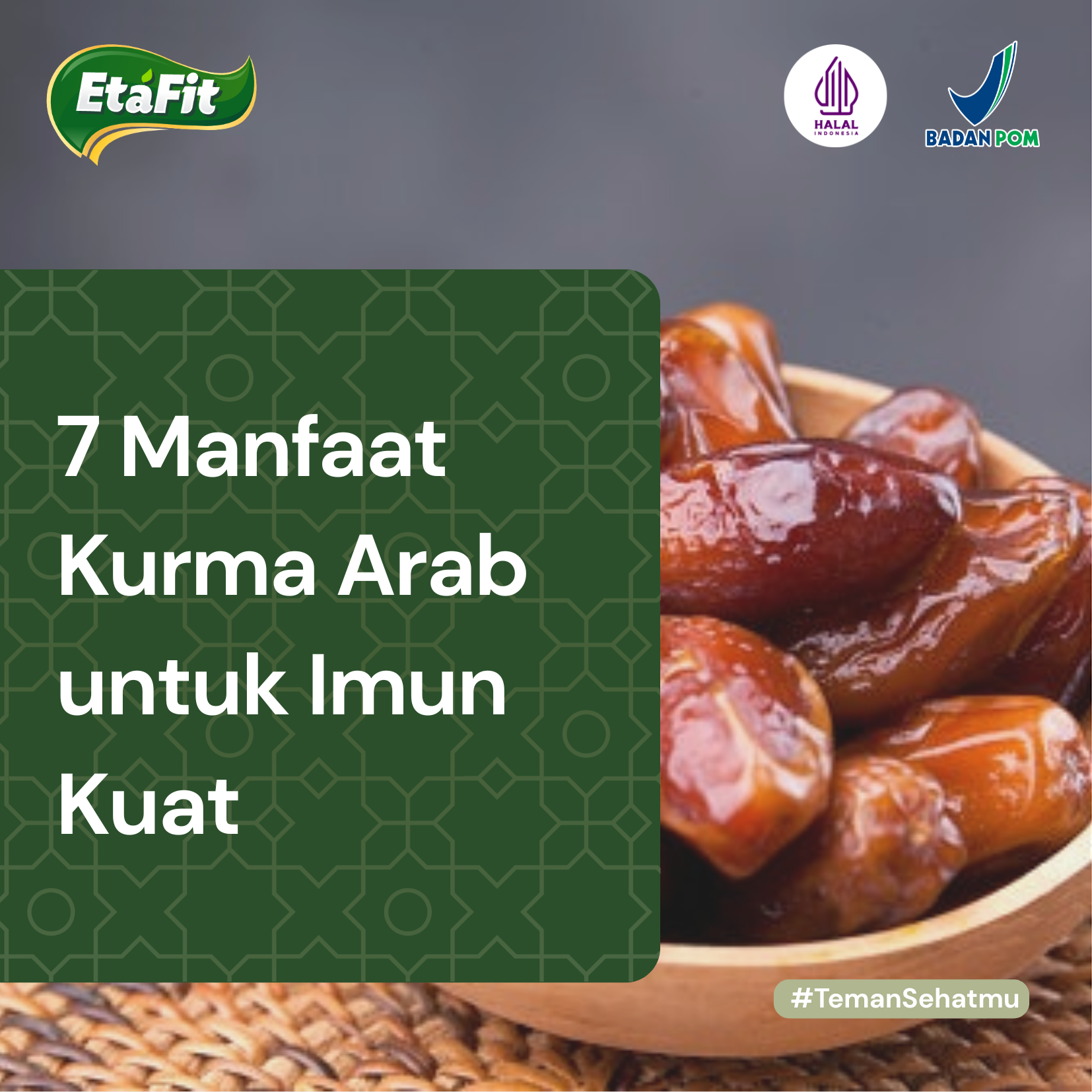 Manfaat kurma arab